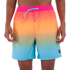 Boardshort Hurley Cannonball Volley 17 Nectarine 2