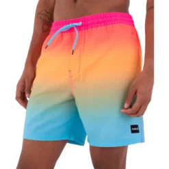 Boardshort Hurley Cannonball Volley 17 Nectarine 2