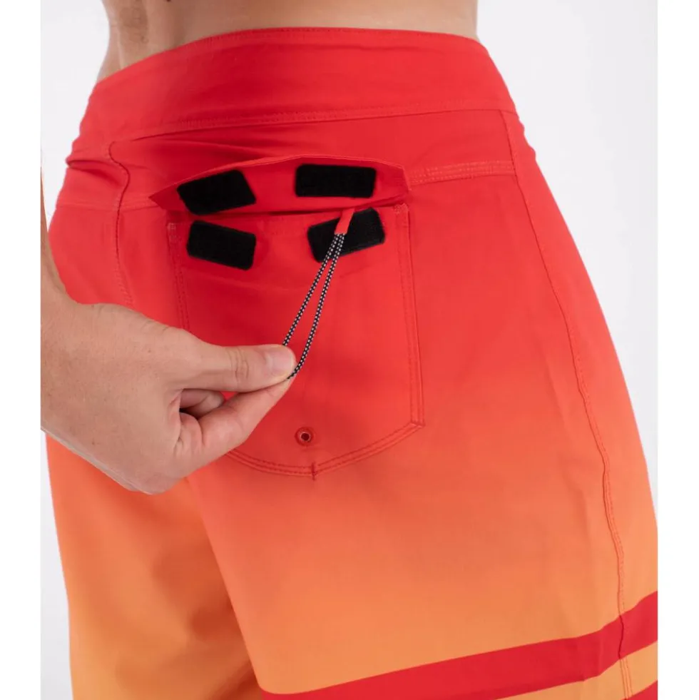 Boardshort Hurley Phantom Bp Degradee 18' Aloha Red