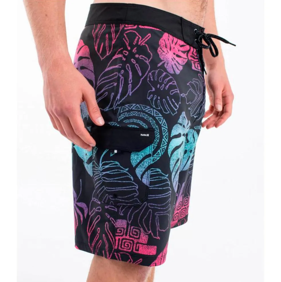 Boardshort Hurley Phantom Eco Weekender Cargo 20 Black Multi