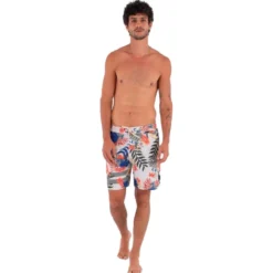 Boardshort Hurley Phantom Eco Block Party Engineered 18' Bone