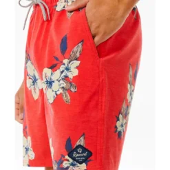 Boardshort Rip Curl Aloha Hotel Volley Hibiscus Red