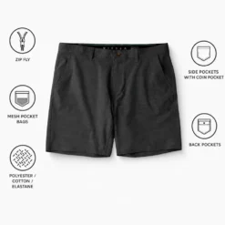 Boardshort Vissla Fin Box Hybrid 19.5" Midnight