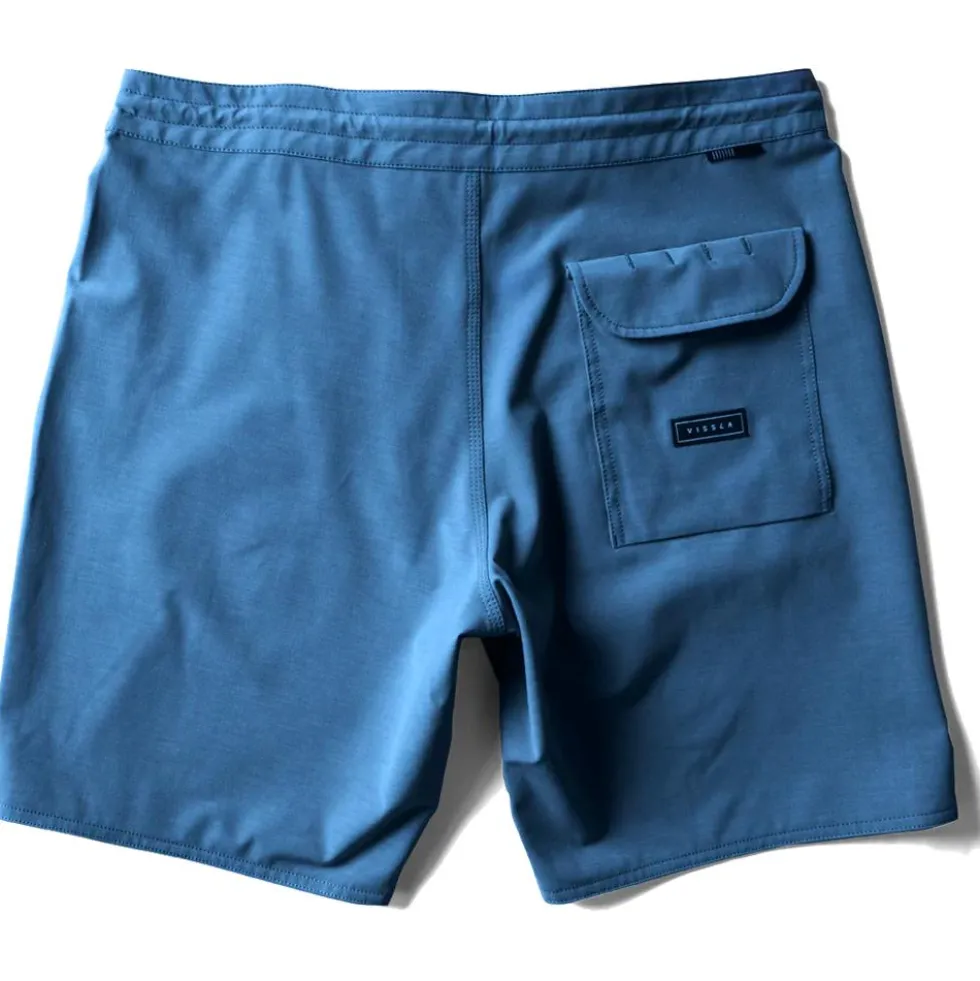 Boardshort Vissla Solid Sets 18.5" Tidal Blue