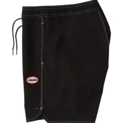 Boardshort Vissla Solid Sets Ecolastic 17.5" Black 2