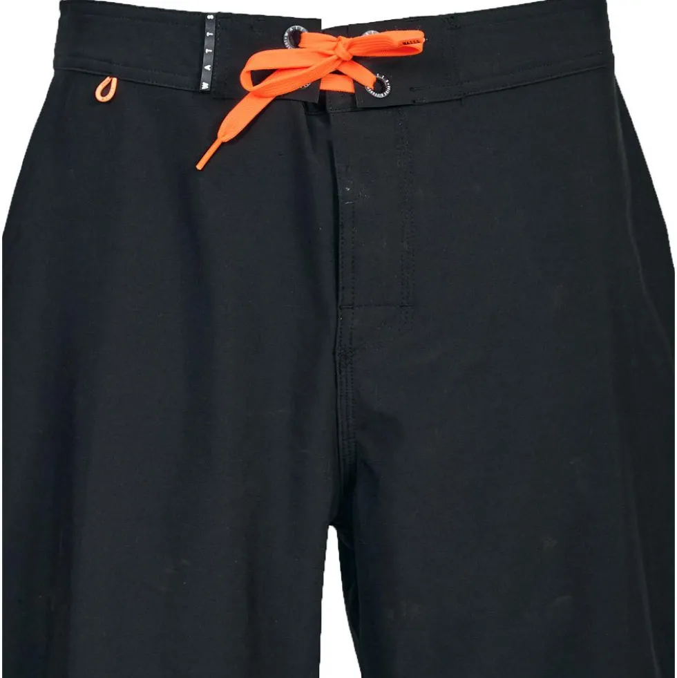 Boardshort Watts Rbondi Black Fluo Orange