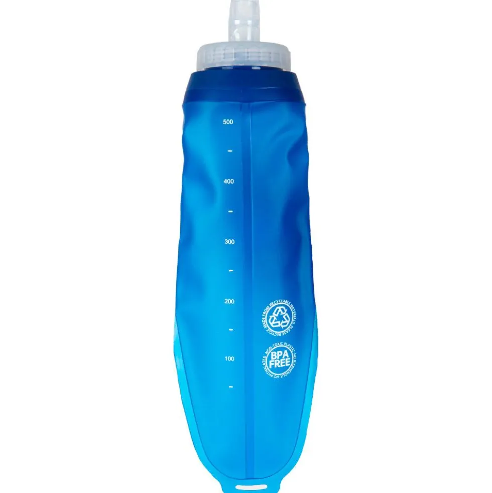 Borracce Glisshop Mountain Soft Flask Clear Blue