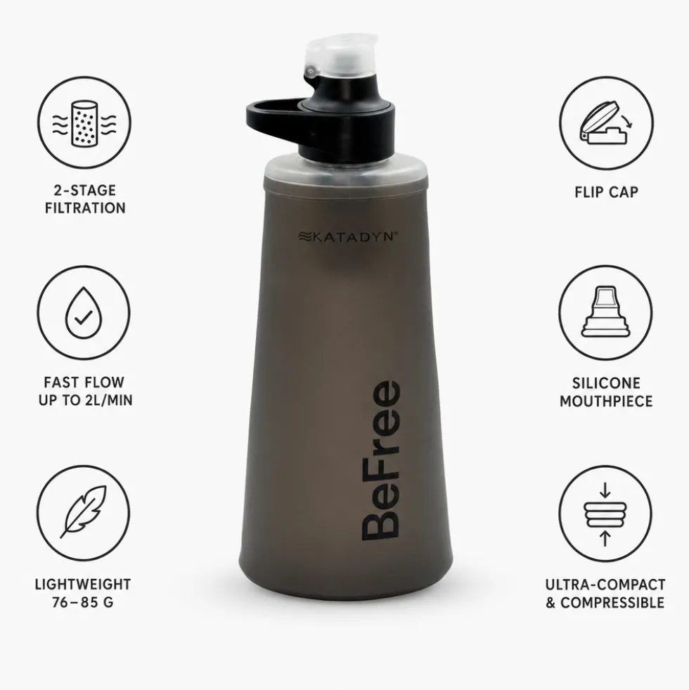 Borracce Katadyn Befree Ac 1L Edition Black