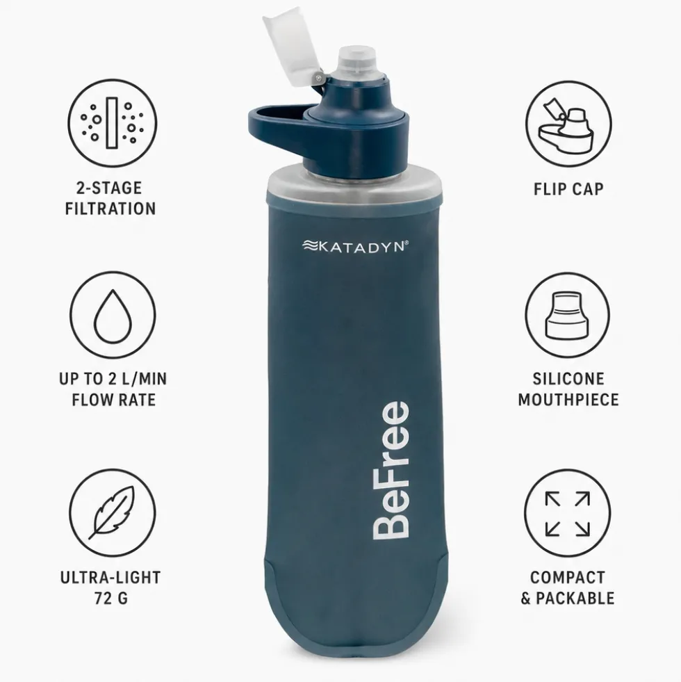 Borracce Katadyn Befree Ac 0,5L Slate Blue