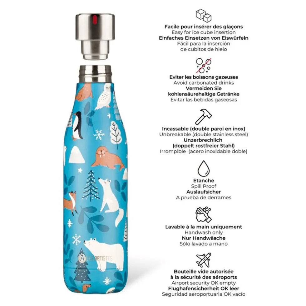 Borracce Les Artistes Paris Bouteille 500 ml Polar