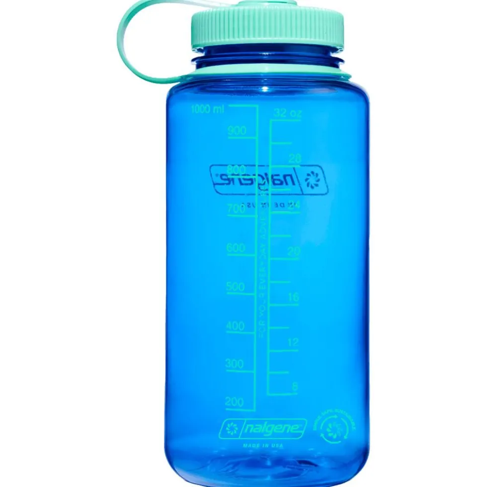Borracce Nalgene Bouteille Grande Ouverture 1L (32Oz) Cornflower Blue