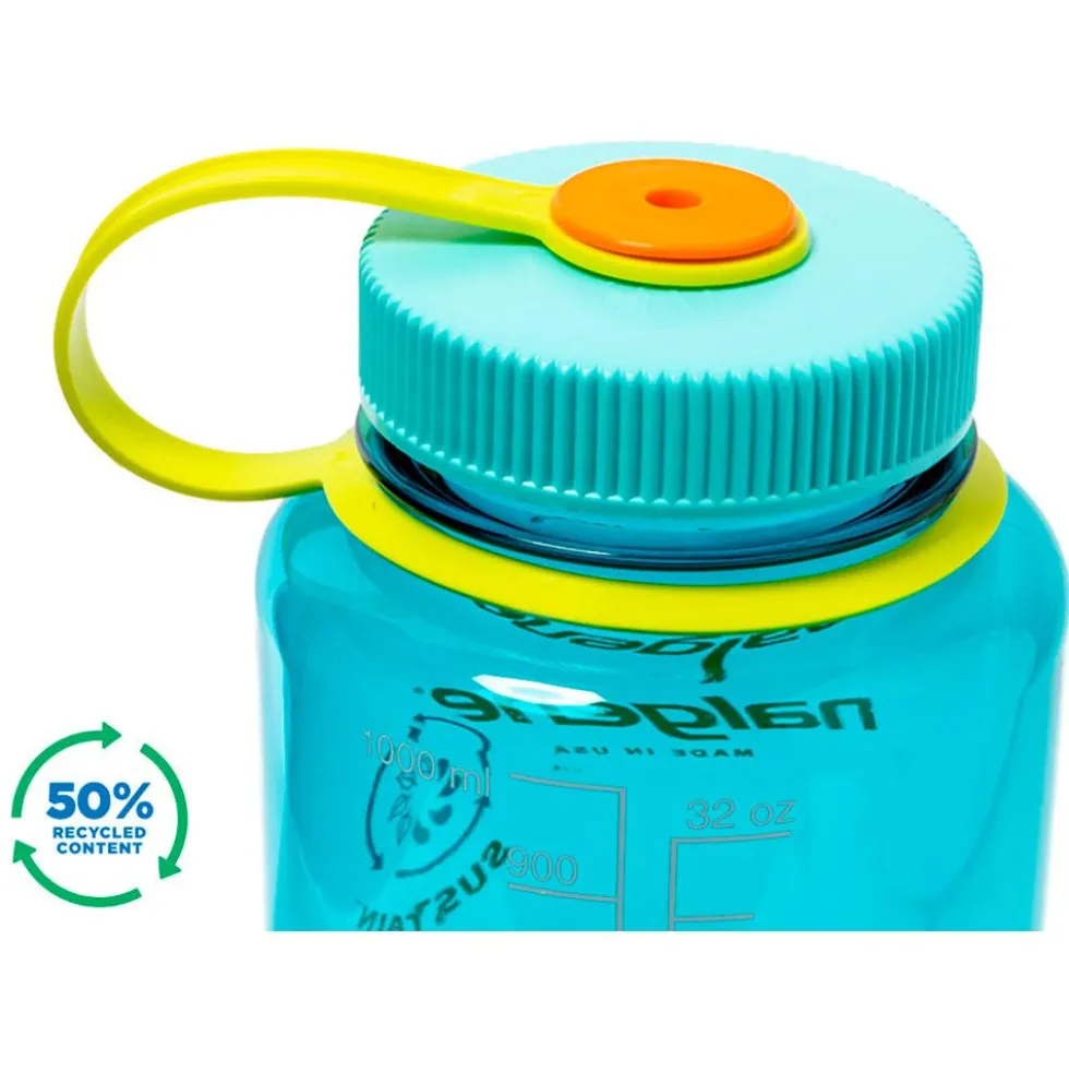 Borracce Nalgene Bouteille Grande Ouverture 1L (32Oz) Cerulean