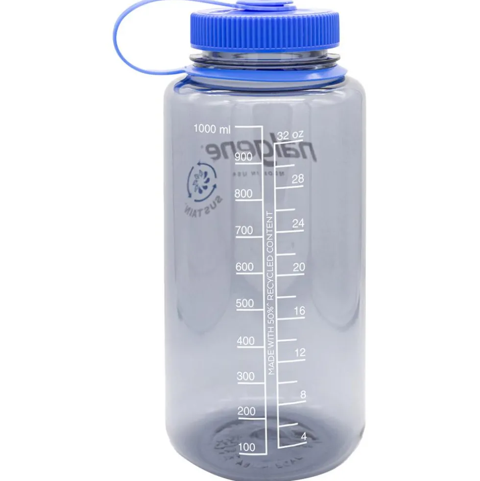 Borracce Nalgene Bouteille Grande Ouverture 1L (32Oz) Slate Blue