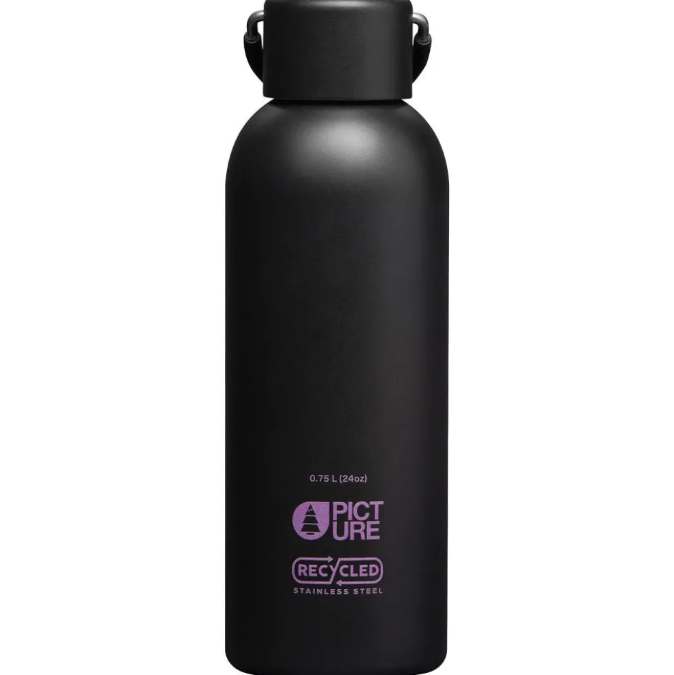 Borracce Picture Hampton Bottle 0.75L Black
