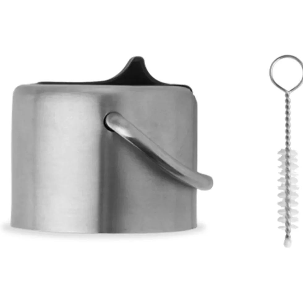 Borracce Qwetch Active 600 ml (Bouchon Sport) Inox Brossé