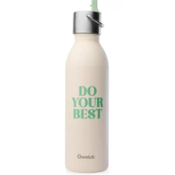 Borracce Qwetch Active 600 ml (Bouchon Sport) Level Up Sable
