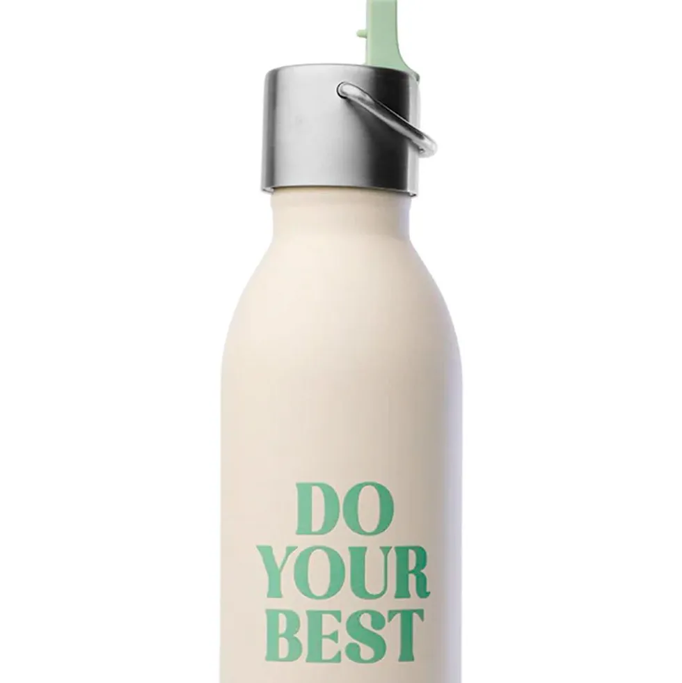 Borracce Qwetch Active 600 ml (Bouchon Sport) Level Up Sable