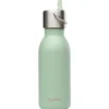 Borracce Qwetch Kids 350 ml Sport Active Matt Vert Tilleul
