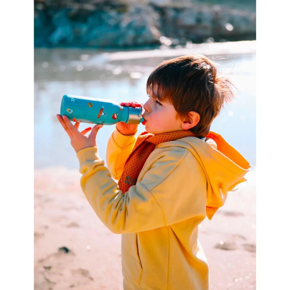 Borracce Qwetch Kids 350 ml Sport Active Honolulu Acier