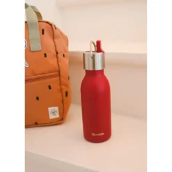 Borracce Qwetch Kids 350 ml Sport Active Matt Grenat