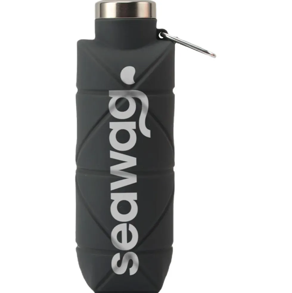 Borracce Seawag Foldable Water Bottle Black