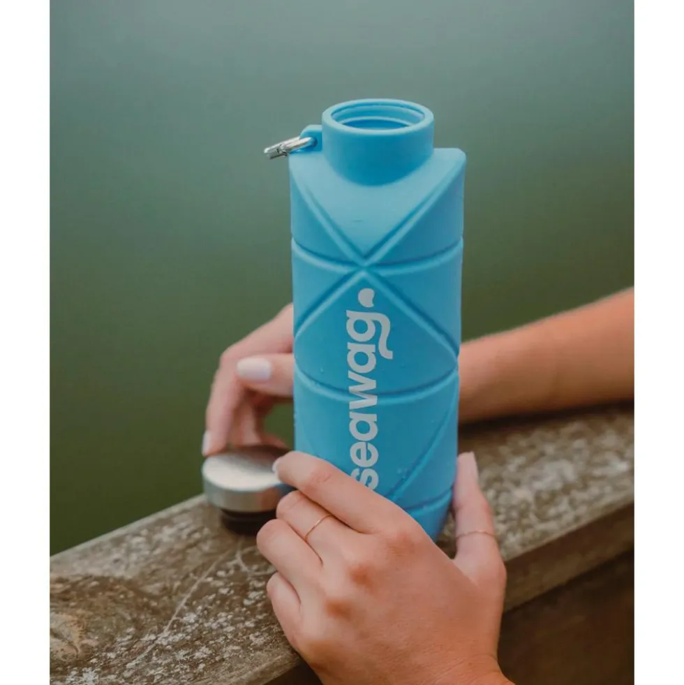 Borracce Seawag Foldable Water Bottle Blue