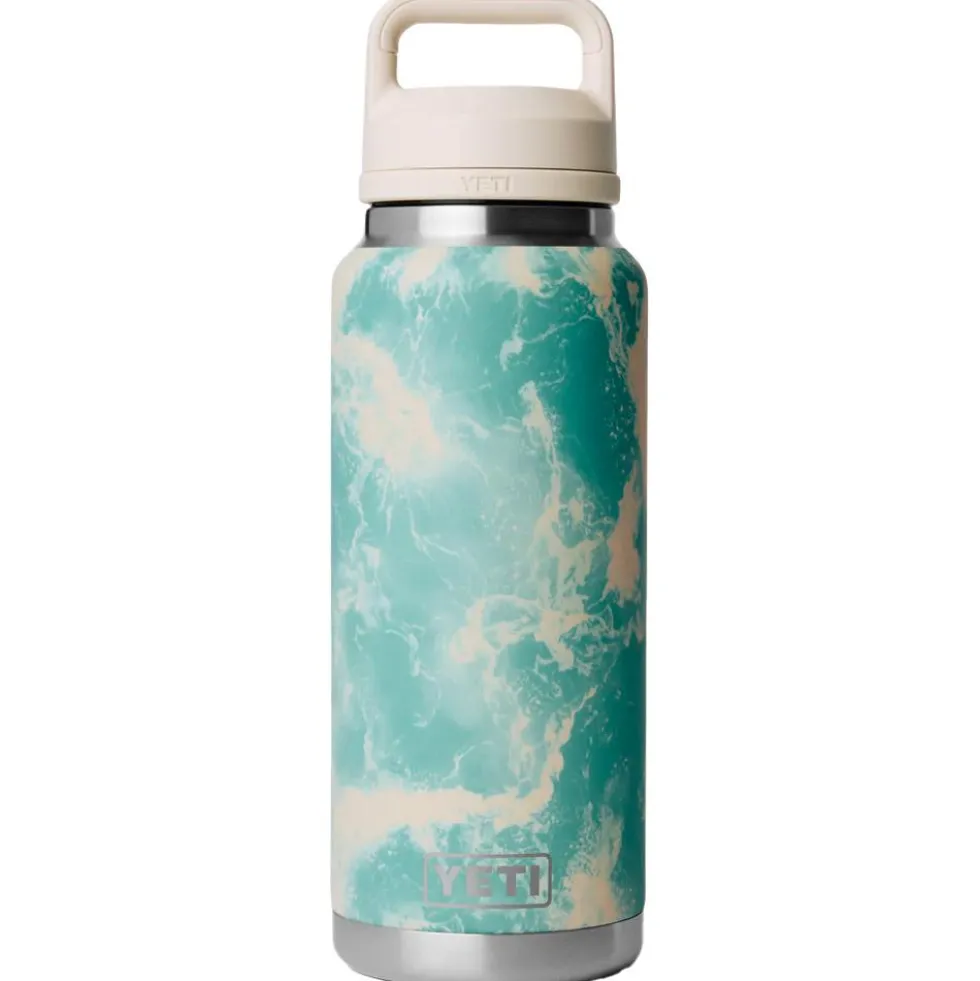 Borracce Yeti Rambler 36 Oz (1.1L) Bottle Chug Seafoam Pattern