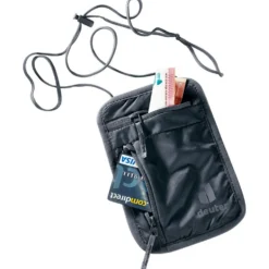 Borsa a tracolla Deuter Security Wallet I Black
