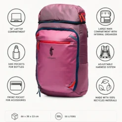 Borsone Cotopaxi Allpa 50L Adventure Travel Pack Fig