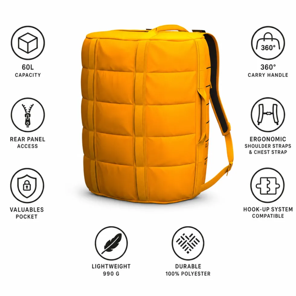 Borsone Db Roamer Duffel 60L Parthelion Orange