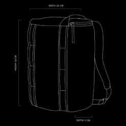 Borsone Db Roamer Duffel Pack 25L White Out