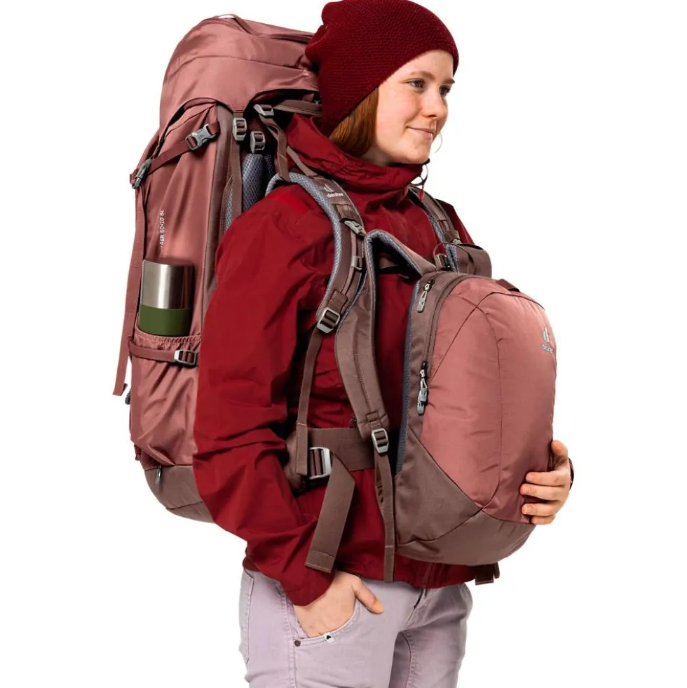 Borsone Deuter Voyager 60+10 SL Caspia Raisin