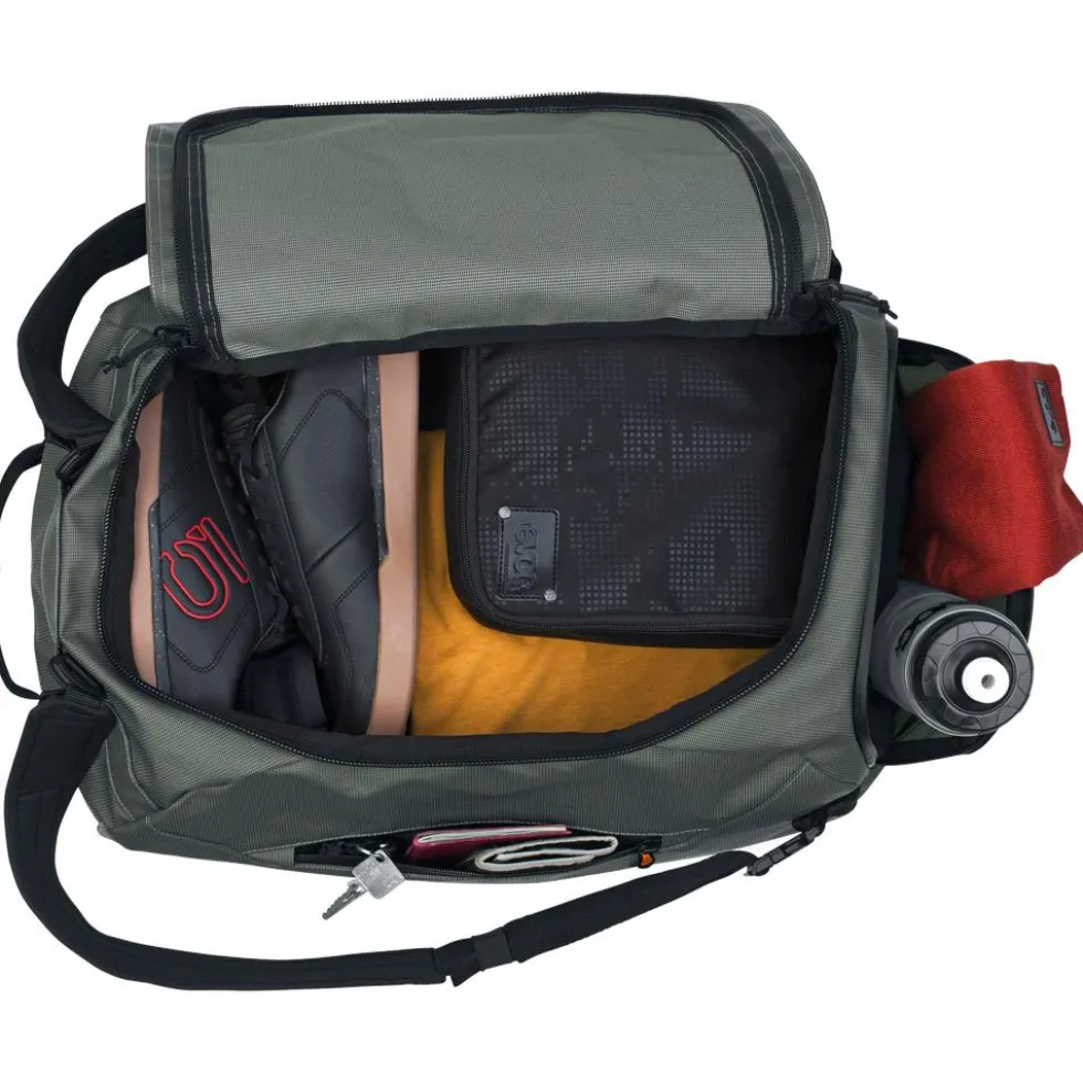 Borsone Evoc Duffle Bag 40L Dark Olive Black