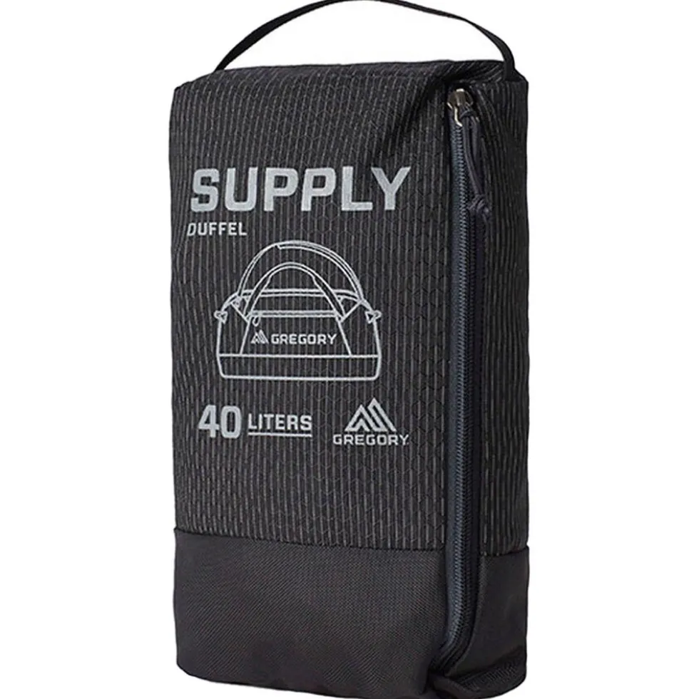 Borsone Gregory Supply 40 Obsidian Black