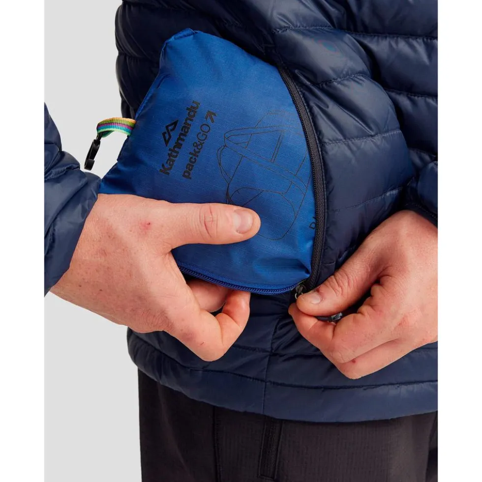 Borsone Kathmandu Pack&Go Duffel 30L Peak Blue