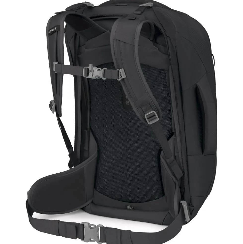 Borsone Osprey Fairview 55 Travel Pack Black