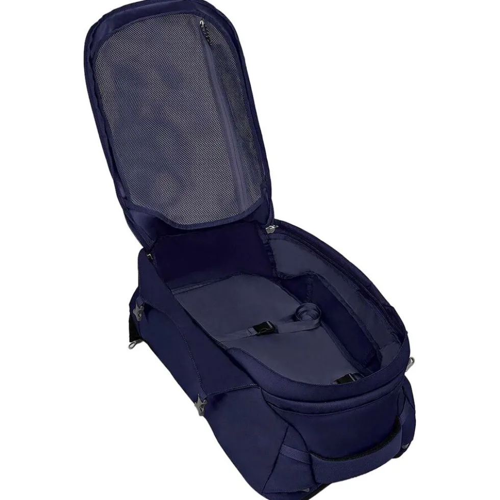 Borsone Osprey Fairview 40 Travel Pack Winter Night Blue