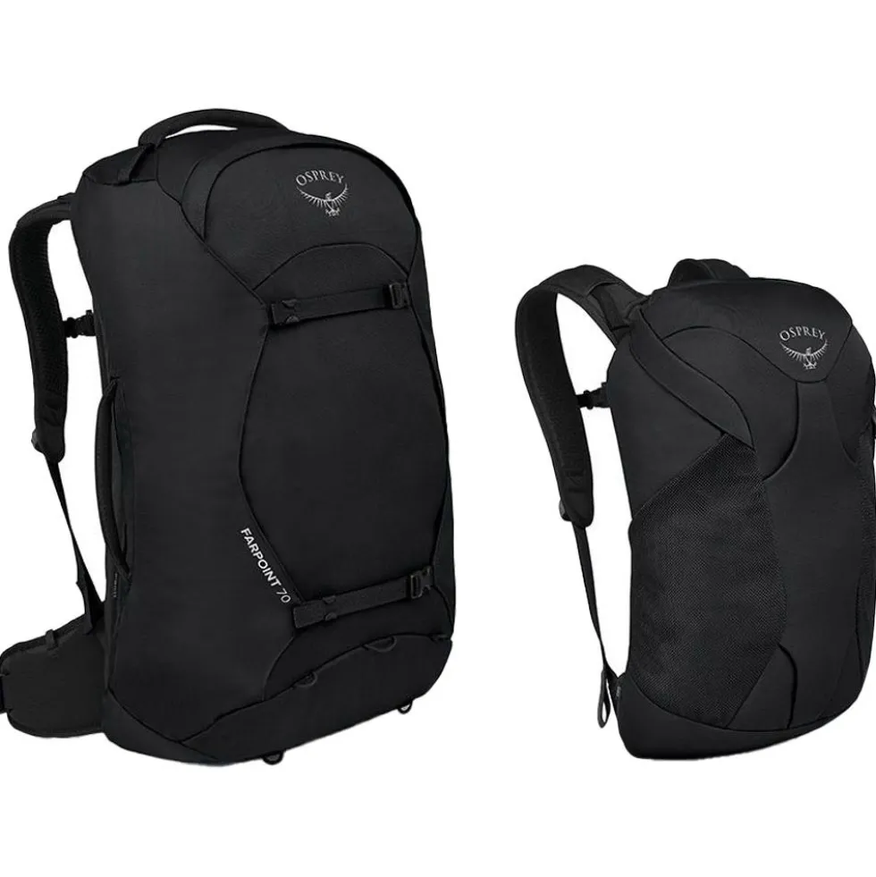 Borsone Osprey Farpoint 70 Travel Pack Black