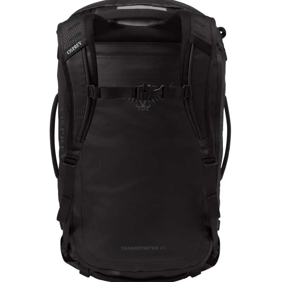 Borsone Osprey Transporter Duffel 40 Raven Black Black
