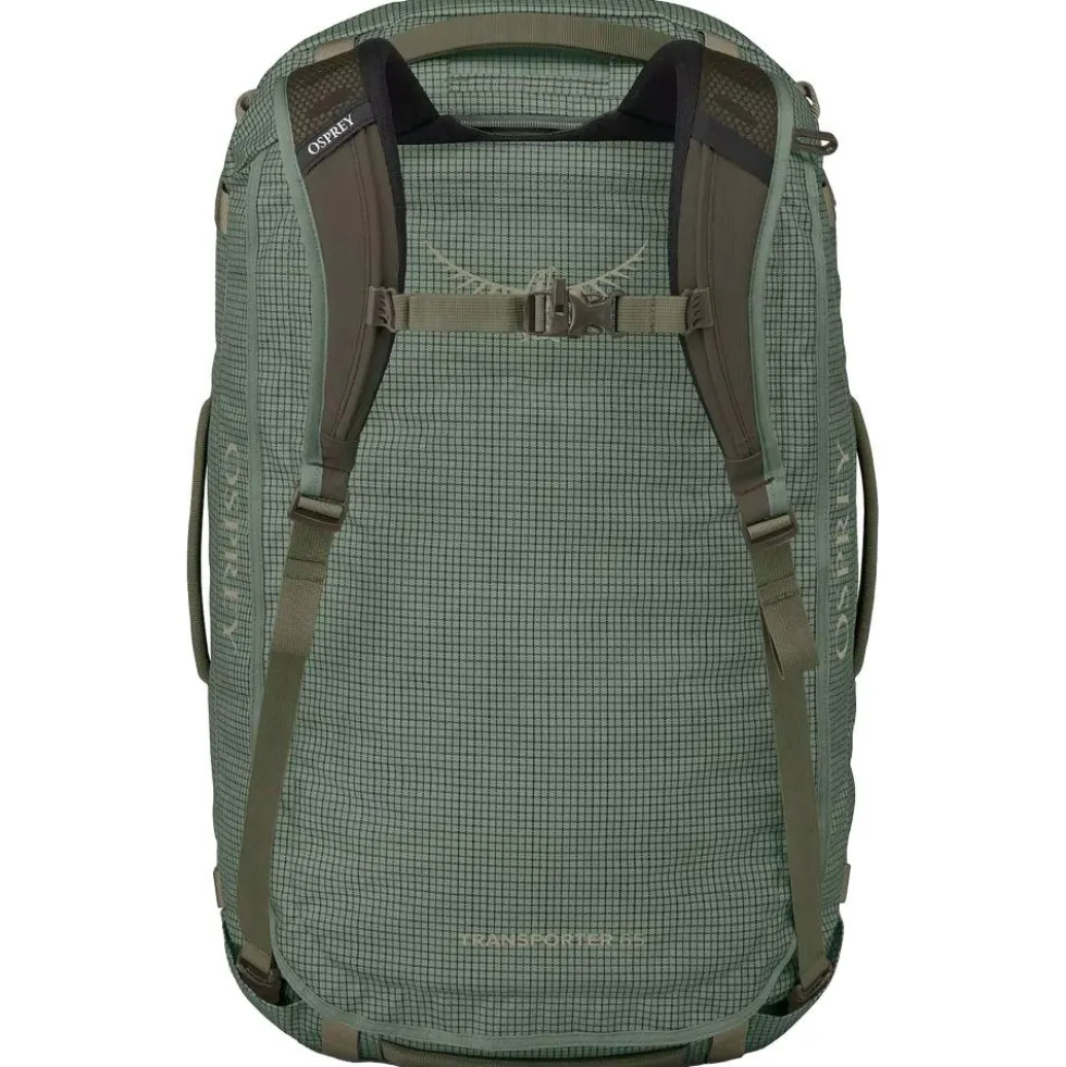 Borsone Osprey Transporter Duffel 65 Pine Leaf Earl Grey
