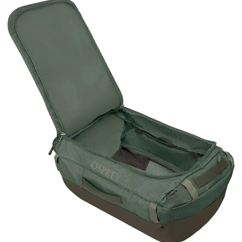 Borsone Osprey Transporter Duffel 65 Pine Leaf Earl Grey