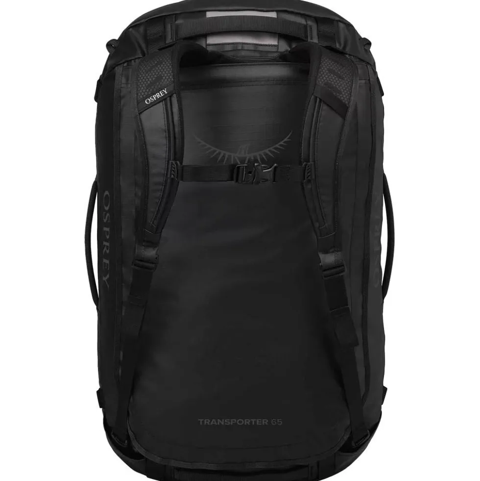 Borsone Osprey Transporter Duffel 65 Raven Black Black