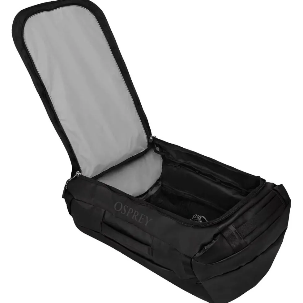Borsone Osprey Transporter Duffel 65 Raven Black Black