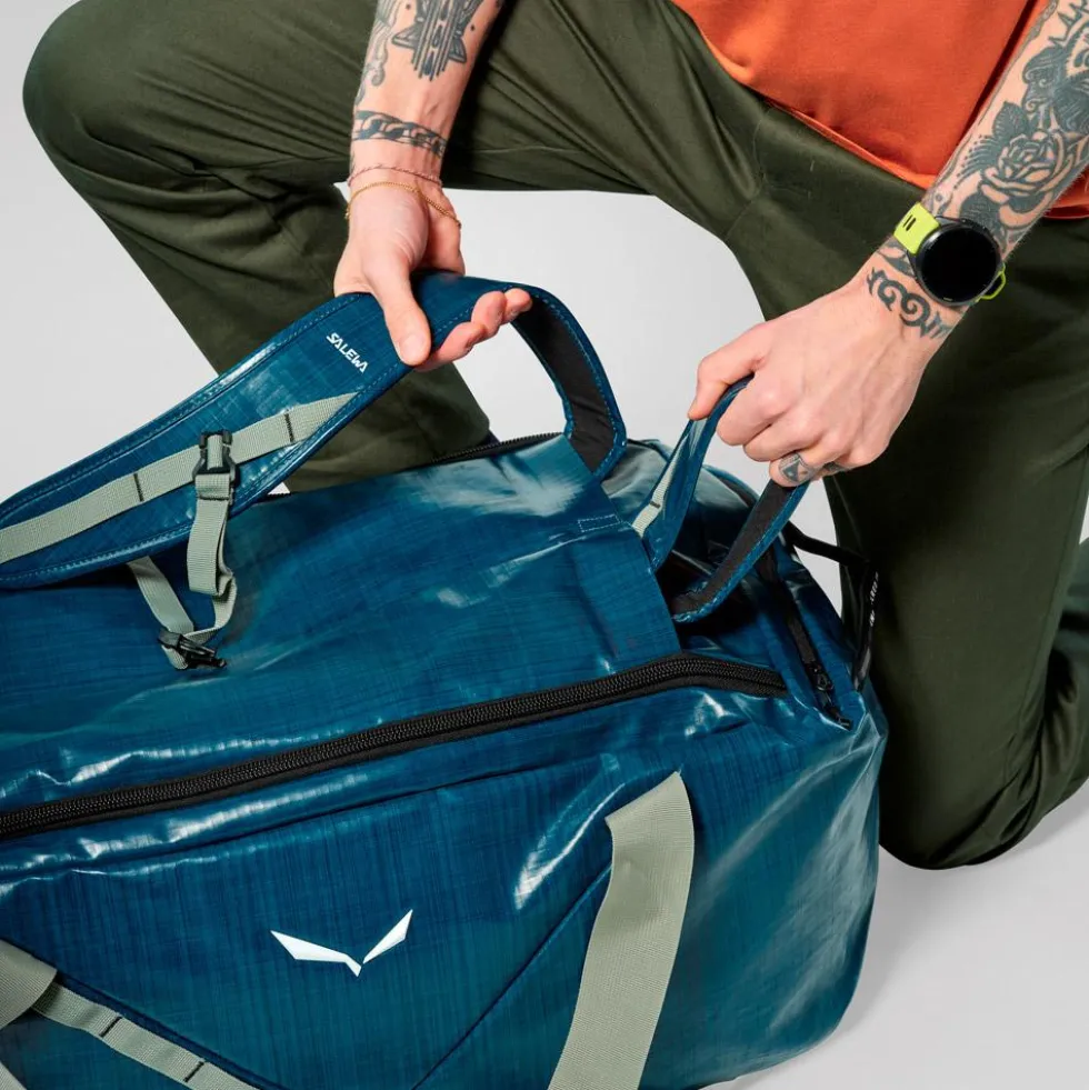 Borsone Salewa Discovery Duffle M 70L Pond