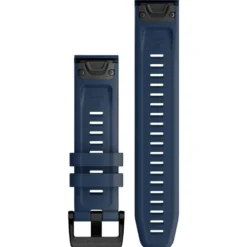 Bracciale Garmin Quickfit22 Bleu Captain Avec Boucle Noire