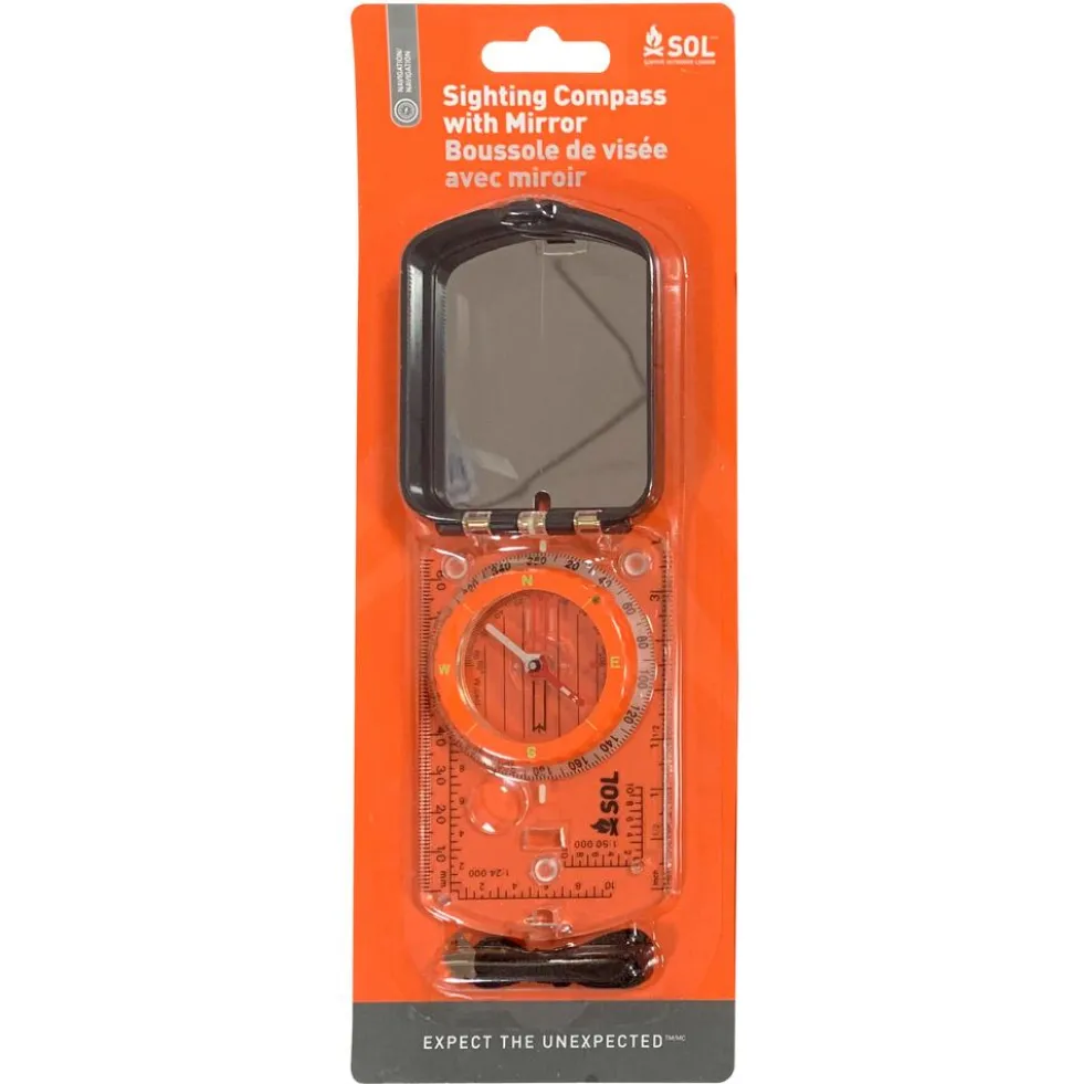 Bussole SOL Sighting Compass with Mirror