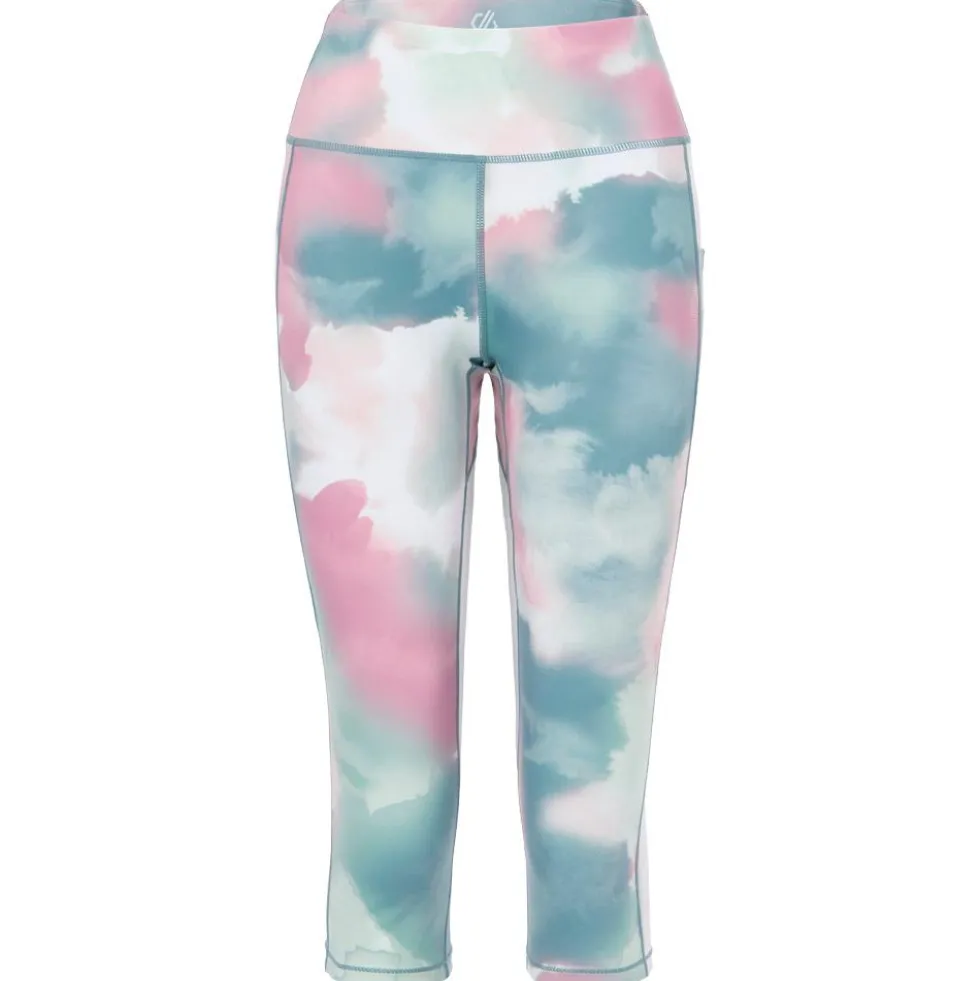 Calzamaglia da arrampicata DARE2B Influential II 3/4 Legging Marble Print