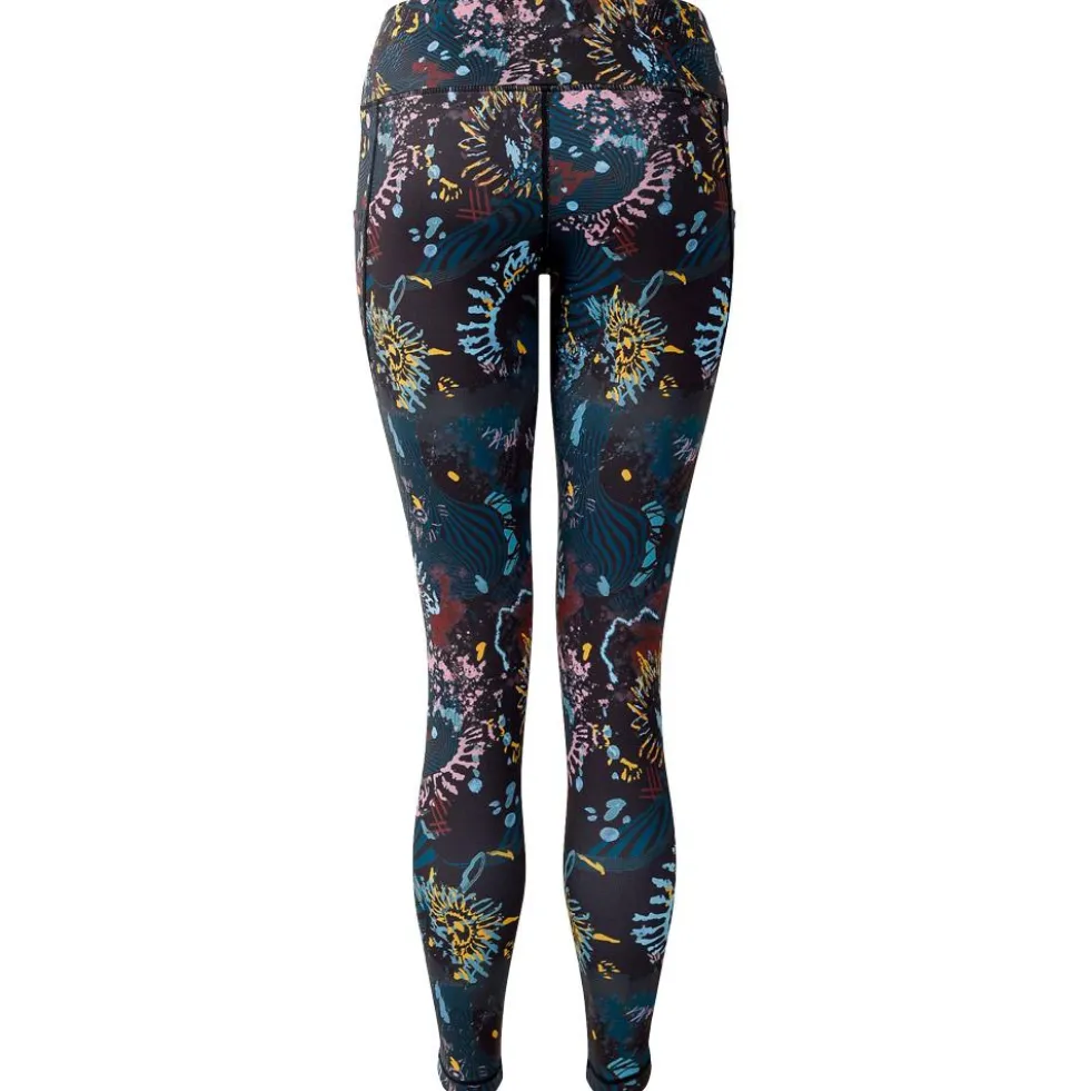Calzamaglia da trail DARE2B Influentialiilg Blk/Enrgprnt Black Energetic Print