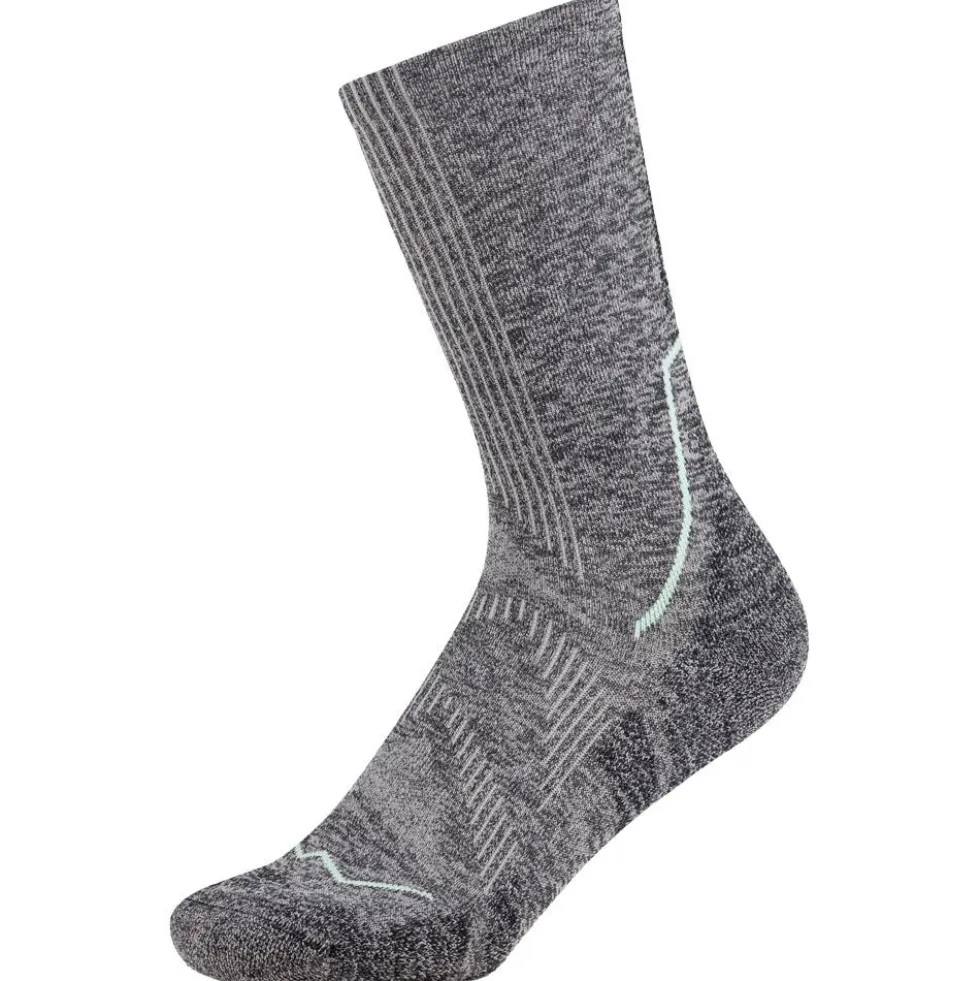 Calze Buff Dryflx Crew Socks Light Grey