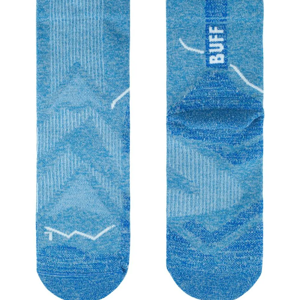 Calze Buff Dryflx Quarter Socks Washed Blue